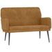 Banc marron 108x79x79 cm velours