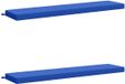 vidaXL - 2-delige Bankkussens SOEST - 100% Polyester - Koninklijk Blauw