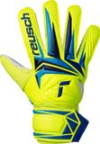 Reusch gants de gardien de but Attrakt Solid Safeyellw/sharp blue Taille 5.5