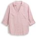 Tom Tailor - Blouse met borstzakjes - Maat 52 - wineberry rose