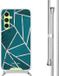 iMoshion Hoesje Samsung Galaxy A34 (5G) - Petrol Green Graphic