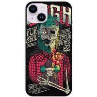 1001 coques Apple iPhone 15 Skull urgh bedrukt siliconen hoesje