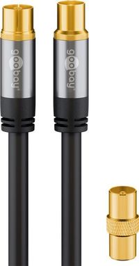 Goobay 70389 - Antenna Cable - 10m - 75 ohm