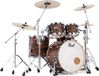 Pearl PMX924XSP/C883 Professional Maple 4-delige shell set Matte Mocha Swirl