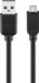 MicroConnect USBABMICRO5 - Câble USB 2.0 - USB A vers Micro USB B - 5m - Noir