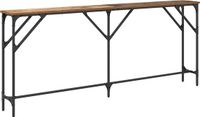 vidaXL Wandtafel Oud Hout 180 x 23 x 75 cm
