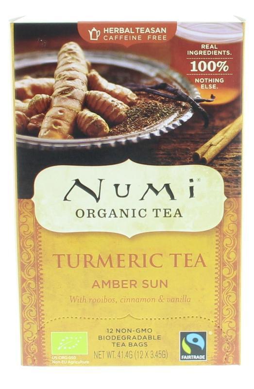 Numi Organic Tea Turmeric Amber Sun