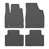 CIKCAR Jeu de tapis en caoutchouc, compatible avec MG 3 Hybrid+ 2024- (4 pièces + points de fixation)
