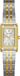 Bowa Paris Montre femme, blanc, argent-doré, acier, modèle 20