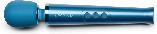 Le Wand Petite Oplaadbare Vibrerende Massager - Blauw