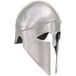 vidaXL Casque de soldat grec réplique LARP acier argenté