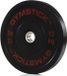 Gymstick Plaque de pare-chocs olympique Noir 15 kg