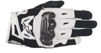 Alpinestars SMX-2 Air Carbon V2 Zwart Wit - Handschoen