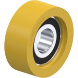 Blickle FTH 35x14/12-8K Geleidingsrol Wieldiameter: 35 mm Draagvermogen (max.): 40 kg 1 stuk(s)