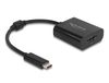 Delock 64175 USB Type-C naar HDMI Adapter 0.15m Zwart