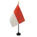 AZ FLAG Tafelvlag Monaco 15x10 cm