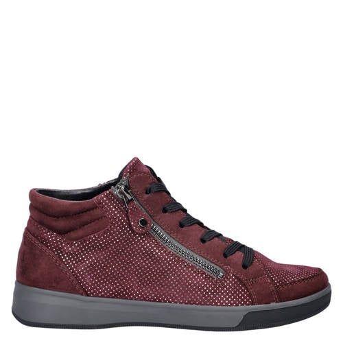 Ara Rom suède sneakers - bordeaux