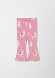 s.Oliver Leggings Roze Dierenprint Katoen Unisex Kinderen
