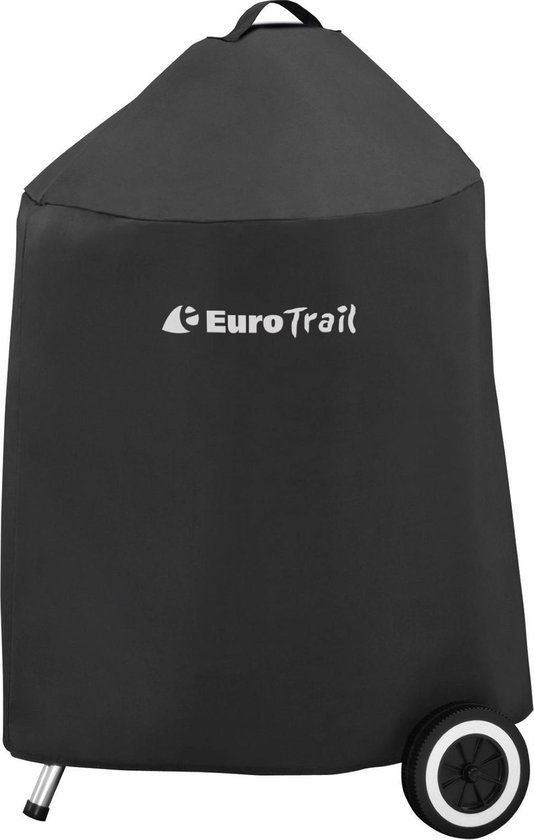 Eurotrail BBQ Cover - Ø55x80cm - Black - Waterproof