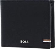 HUGO BOSS Leren Portemonnee Iconic Wallet Black Zwart