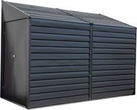 Spacemaker Gereedschapsschuur SMYA410 Staal Anthraciet 208 x 124 x 295 cm