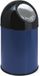 V-Part Pushbin Prullenbak - Met Binnenemmer - 30 l - Blauw/Zwart
