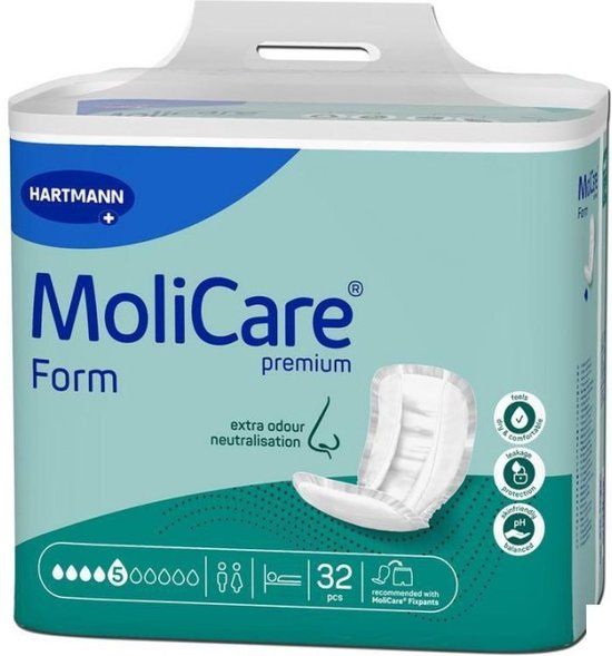 Hartmann Molicare Premium Form 5 druppels - 32 stuks
