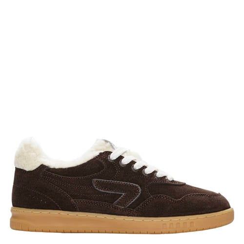 HUB Vancouver S57 suède sneakers - donkerbruin