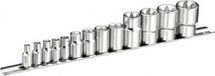 Expert by Facom Britool Expert E034801 13-delige 3/8" Torx doppenset op rail