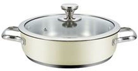 Haeger Kookpot met Deksel PA-24L.009A Beige Ø 24 cm