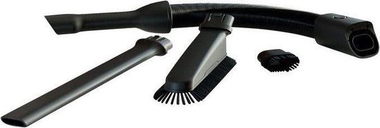 Electrolux KIT19 accessoireset voor Q9 (sproeikop voor thuis en in de auto, opbergdoos, flexibele zuigslang, meubelsoftborstel, lange spleetmondstuk, stofborstelopzetstuk, zwart)