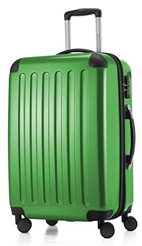 Hauptstadtkoffer - Alex - harde koffer met 4 dubbele wielen, trolleykoffer, uitbreidbare reiskoffer, TSA, 65 cm, 74 liter, groen