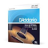 D'Addario Silk & Steel Akoestische Snaren EJ40, 6-String, 11-47