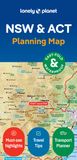 New Lonely Planet New South Wales & ACT Planning Map