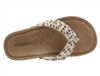 Lazamani Liv Dames Teenslippers Leer Offwhite - Maat 38