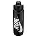 Nike tr renew recharge chug bottle 710 ml bidon met logo - Noir/Blanc
