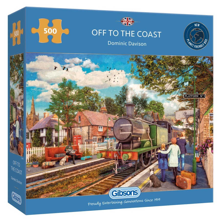 Gibsons Off to the Coast Puzzel (500 stukjes)