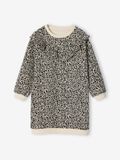 VERTBAUDET Vanilla Jurk van sweaterstof met ruches voor meisjes