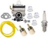 Honda Carburateurset met primerbol en brandstoffilter, compatibel met Honda GX22 GX31 FG100 Mantis-frees, trimmer, strimmer en kantenmaaier