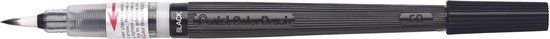 Pentel XGFL-101X Brushstift - Zwart - 12 stuks