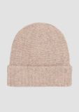 s.Oliver Beanie Muts Lichtbruin Polyester Effen Vrouwen Herfst/Winter