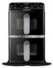 Philips Airfryer Serie 4000 Vertical Duo NA461/00, 10 liter capaciteit, dubbele kamer, 2750W