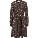 Nümph Robe chemise manches longues femme Nubasti