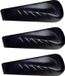Thats Shopping GmbH BigDean 3x houten wig voor het splijten van hout, 2,25 kg, zwart