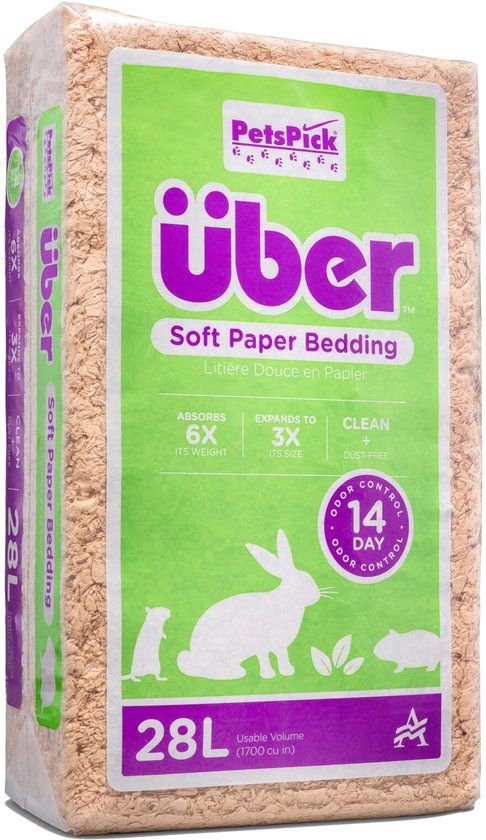 Über Uber Paper Bedding Natural - 56 Liter