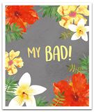 My Bad Sorry Card