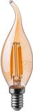 V-TAC VT-1949-N Lampe LED - Bougie E14 - IP20 - Ambre - 4W - 350 Lumen - 2200K