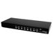 StarTech.com 8-poort 1U-rack monteerbare DVI USB KVM-switch