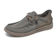 Skechers Hands Free Slip-Ins Melson heren instapschoen - Taupe - Maat 41
