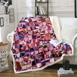 Fleece dekbed voor bank en bed